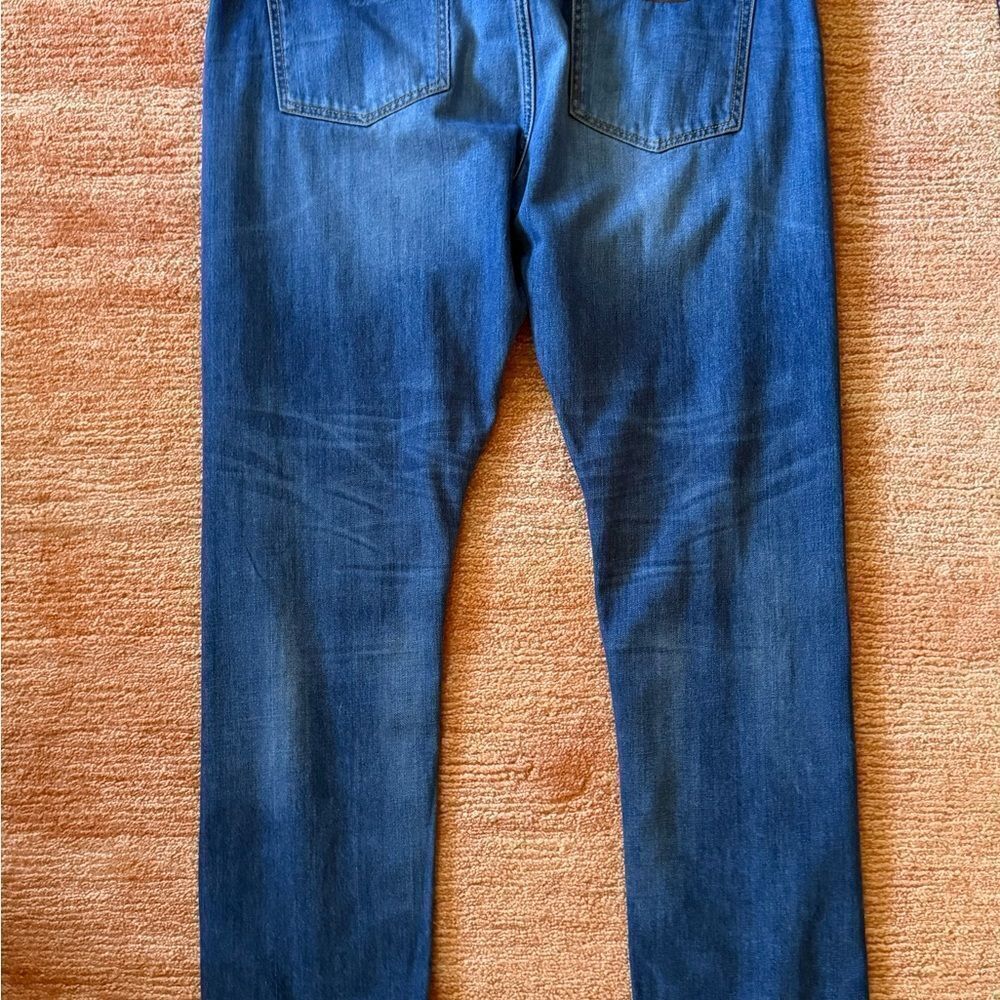 EDUN Men's Deep Blue Slim Jeans 38
